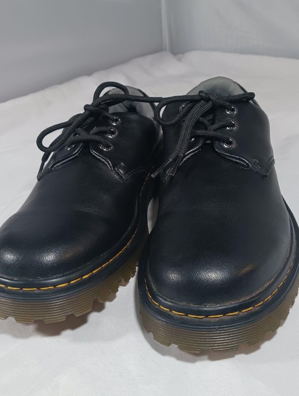 Dr. Martens Comfy Oxfords Black Leather M7 / W8 - Picture 7 of 16